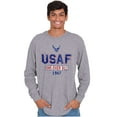 thumbnail image 5 of US Air Force Vintage One Over All Long Sleeve TShirt Men Women Brisco Brands S, 5 of 6