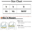 thumbnail image 2 of Tnhcen The Gym People Sports Bra Women's Bra Wire Free Underwear Bra Everyday Underwear Wrap Chest without Steel Bras Push Up Bralette Bras for Women Everyday Underwear for Women, Black, One Size, 2 of 3