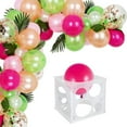 thumbnail image 4 of Caja medidora de globos de plástico plegable, fácil de medir, con 11 orificios para globos de 2 a 10 pulgadas, herramienta precisa para medir globos., 4 of 7