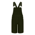 thumbnail image 5 of Men's Casual Denim Overalls Comfortable Button Front Jumpsuit Bib Pants for Daily Use Stylish and Durable Stretch Jeans for All Seasons, 5 of 6