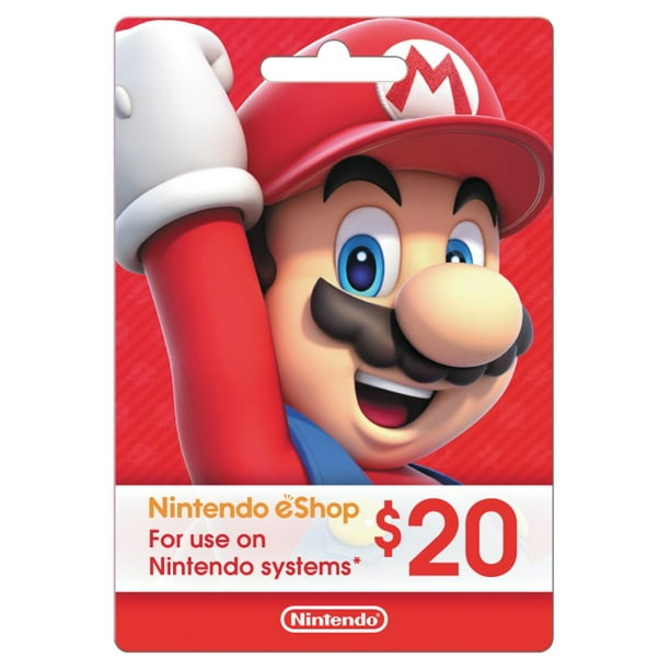 Nintendo Eshop 20 Digital Download Walmart Com Walmart Com