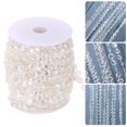 thumbnail image 3 of Cortina De Cuentas Guirnalda de 99 pies, cortina de cuentas de cristal acrílico de diamante, decoración de fiesta DIY para boda, 3 of 8