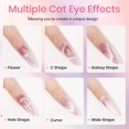 thumbnail image 2 of Esmalte de uñas en gel SUPWEE Crystal Cat Eye, 12 colores, 7 ml, con imán, 2 of 9