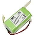 thumbnail image 4 of HQRP 2-Pack 14.8V Battery Compatible with Shark RVBAT850, Ion R75, R85, RV850, S87, AV752, AV751, RV761, RV851WV, RV871, RV1000S, RV101AE Robot Vac Vacuum Cleaners, 2-Prong Connector, RVBAT85O 3200mAh, 4 of 7