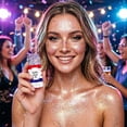 thumbnail image 5 of 4th of July Glitter Stick Red White and Blue Body Glitter Glitter Stick for Face Patriotic Face Paint Makeup Sparkle Stick for Parade Festival Party Holiday Accessories, 5 of 9