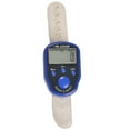 thumbnail image 4 of Mini Stitch Marker Row Fingertip Counter with LED Light LCD Electronic Digital Display Tally Timing for Golf Knitting Weave Blue 4.5*3.5*1.2cm, 4 of 9