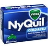 P & G Vicks NyQuil Cold & Flu, 20 ea