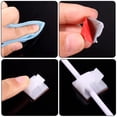 thumbnail image 4 of WANGQ 100 Pcs Adhesive Cable Clips Bulk Wire Holder for Cord Organizer Clips Cable Management Outdoor Light Hooks, 4 of 6