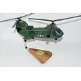 thumbnail image 4 of HMM-262 Flying Tigers 1968 153316 CH-46 Model, 1/38 (14") Scale, Mahogany, Phrog, 4 of 7