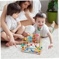 thumbnail image 2 of Montessori Adventure Bead Maze Play Center With Sea Animal Figures For Toddlers Fine Motor Skills Development And Early Learning Activity, 2 of 5