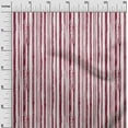 thumbnail image 3 of oneOone Rayon Maroon Fabric Striped Line Sewing Craft Projects Fabric Prints By Yard 56 Inch Wide, 3 of 8