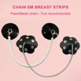 thumbnail image 4 of Reusable Sequins Nipple Covers,Pasties Nipple Stickers Silicone Sticky Breast Petals,Nipple Covers for Women Girls Gifts B, 4 of 4