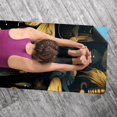 thumbnail image 5 of Fireflies Yoga Towel with Storage Bag - 72.8"x26.8" for Yoga, Pilates, Fitness - Yoga Blanket, Yoga Towels, Gym Towel Included, 5 of 6