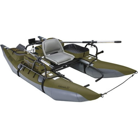 Classic Accessories Colorado XT Pontoon Fishing Boat, Sage