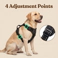 thumbnail image 6 of BUVUB Dog Harness - No Pull Adjustable Pet Vest with Reflective Strips Easy Control Handle and Breathable Mesh for Small Medium and Large Dogs - Small,Black, 6 of 7