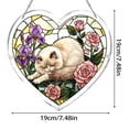 thumbnail image 3 of Acrylic Puzzles Suncatcher Window Hanging, 94 Pieces 7.5 Inch Sun Catcher Acrylic Puzzles Garden Decoration for Women Men Mom Birthday Gift Home Decor, 3 of 5
