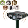thumbnail image 5 of Repelente ultrasónico para gatos, exterminador de ratones con energía solar con sensor de movimiento, 5 of 5