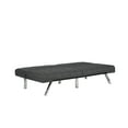thumbnail image 2 of DHP Evie Convertible Tufted Futon, Gray Linen, 2 of 9