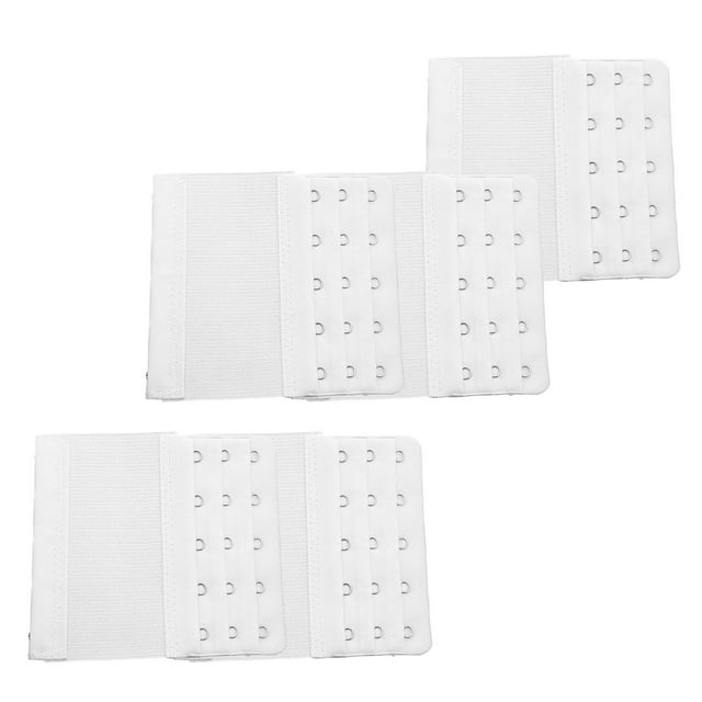 5 Pieces Flexible Bra Extender Comfortable 5 Hooks Elastic Bra Band Extension Free Size