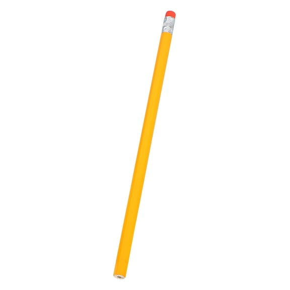 Unsharpened Wood Pencils Yellow, Wood Cased Hexagonal Pencils With Eraser, Cute Design For Art And Writing, Pre Sharpened (Pink ,19*1)
