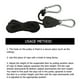 thumbnail image 4 of Barra Bote Popa Lámpara Polea La Plegadora Colgilla Capas Kayak 1/2/4/6/8/10/12/14/16 PCS 1/8 Elevación 1.6m Cortina Cielo para Acampar, 4 of 9