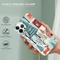 thumbnail image 2 of COMIO  Aesthetic Christmas Village Trees and House Case for iPhone 15 Pro Max, Winter Silvan Snow Ground with Fox Cover for Teens Women Men, Trendy Cool Cover for iPhone 15 Pro Max, 2 of 4