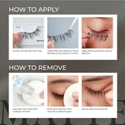KISS Lash Couture Faux Mink 3D Matte Black, False Eyelashes, Matte Silk, 14mm, 1 Pair