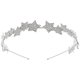 thumbnail image 2 of Bride Crown Hair Accessories for Wedding Anniversary Silver Hair Decoration 1Set, 2 of 3