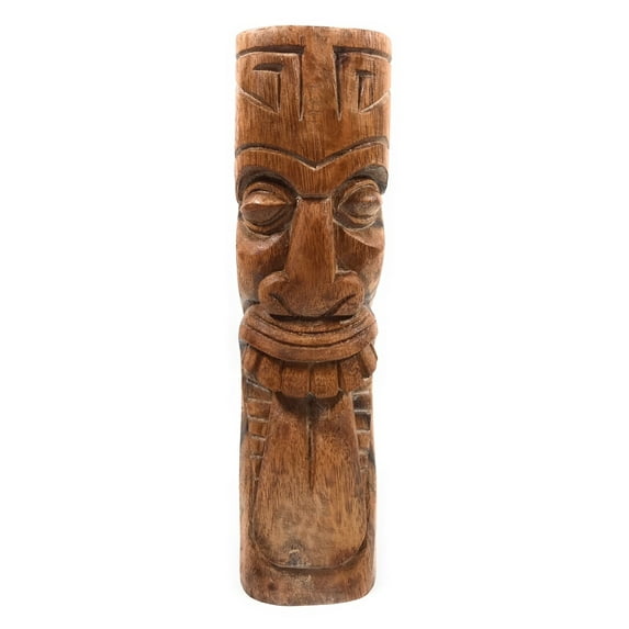 Maori Tiki Totem 12" Natural - Tropical Decor | #yda1100830