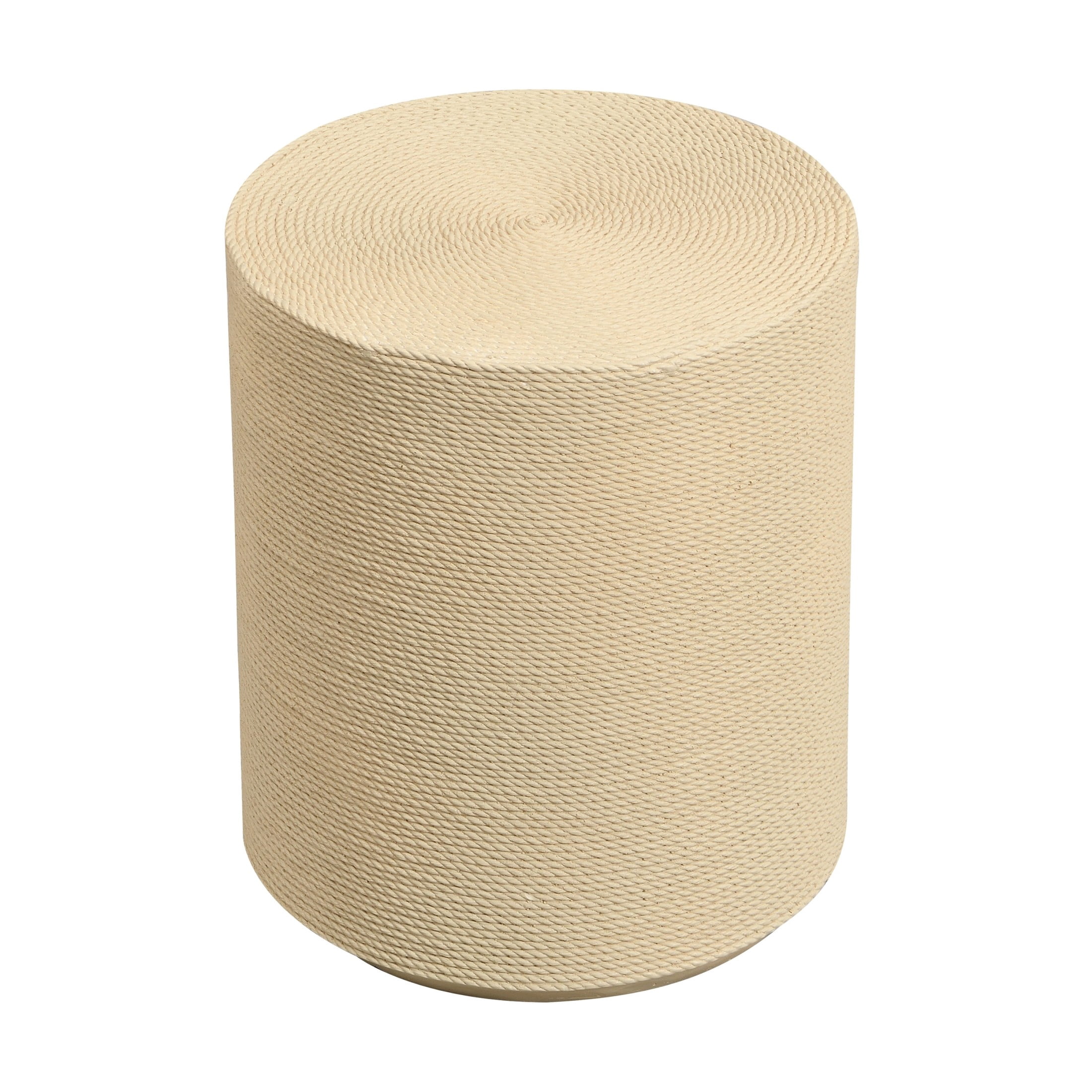 Christopher Knight Home 18.11" Simulated Rattan Cylindrical Side Table for Indoor Outdoor Use, Natural