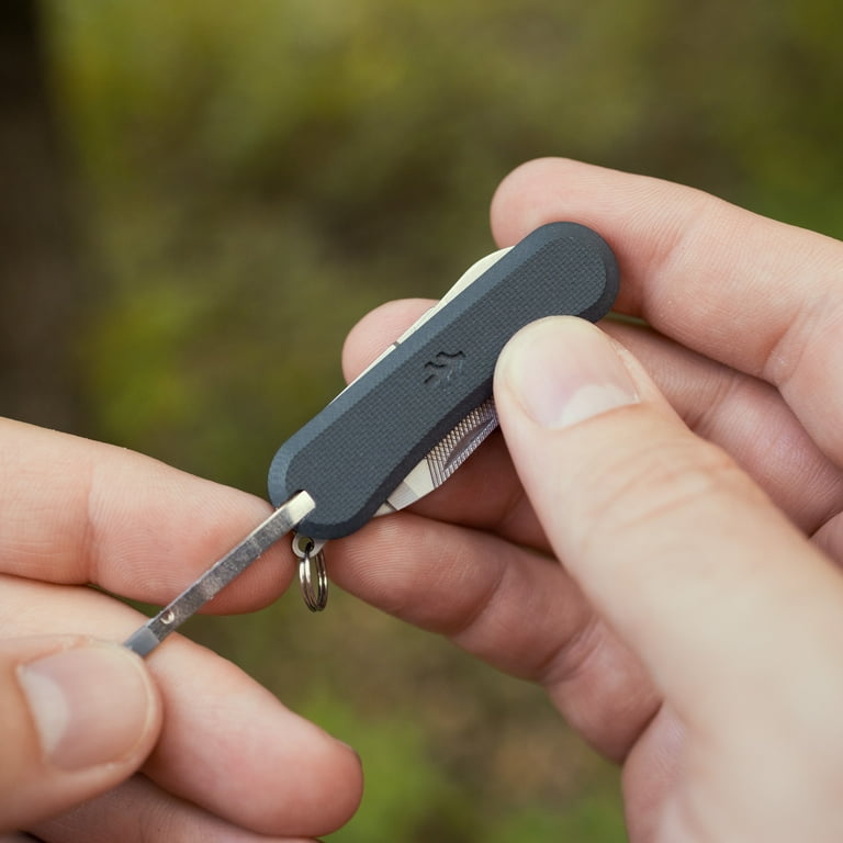 Swiss Tech Multi-Tool 7-in-1 Folding Pocket Knife with Scissors