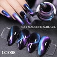 thumbnail image 2 of LILYCUTE 7ml 9D Cat esmalte de uñas de Gel magnético imán láser semipermanente Soak Off UV LED manicura para barniz de Gel para decoración de uñas Deng Xun unisex, 2 of 2