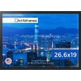 thumbnail image 3 of ArtToFrames 26.6x19 Inch - 68x48 CM Black Puzzle Frame for 1000 piece Puzzles.1.25 Inch Custom MDF Puzzle Frames, Noir Black - Full Wrap - Comes with Economy Acrylic, 3 of 6