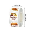 thumbnail image 3 of putnchl Happy Thanksgiving Day Stickers Roll, 1Inch 500 Pcs Fall Leaf Pumpkin Turkey Harvests Design Round Decals For Holiday Party Goodie Bags Gift Cards Decoration, 3 of 5