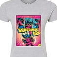 thumbnail image 3 of Disney - Lilo & Stitch - Stitch Tri Panel Page - Juniors Fitted Graphic T-Shirt, 3 of 5