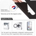 thumbnail image 4 of Black Sweet Home Dishwasher Magnet Cover Reuseable Refrigerator Magnet Cover Decal Fridge Microwave Stickers Hoilday Party Decor 23 x 26 Inch, 4 of 5