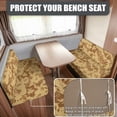 thumbnail image 2 of Uorisanigo RV Dinette Cushions Covers Elastic Camper Cushions Slipcovers 2 Pack Stretchable Hawaiian Flowers RV Dinette Cushion Cover Booth Seats Camper Accessories for Inside, 2 of 7