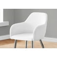 thumbnail image 4 of Monarch Specialties Dining Chair, Set Of 2, Side, Upholstered, Kitchen, Dining Room, PU, Metal, 4 of 13