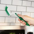 thumbnail image 3 of Libman Tile & Grout Kitchen Bathroom Scrub Brush Polypropylene Handle Green & White, 3 of 4