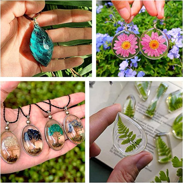 JDiction Epoxy Resin Kit, Resin Molds, Pigment, Glitter for