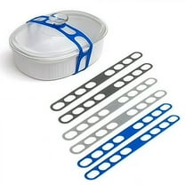 6 Pack Reusable Silicone Universal Lids Stretchable Covers For Kitchen Use