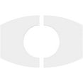 thumbnail image 4 of 12"W x 8"H x 5"ID x 6 1/2"C x 1"P Kailey Architectural Grade PVC Contemporary Ceiling Medallion, Two Piece, 4 of 11