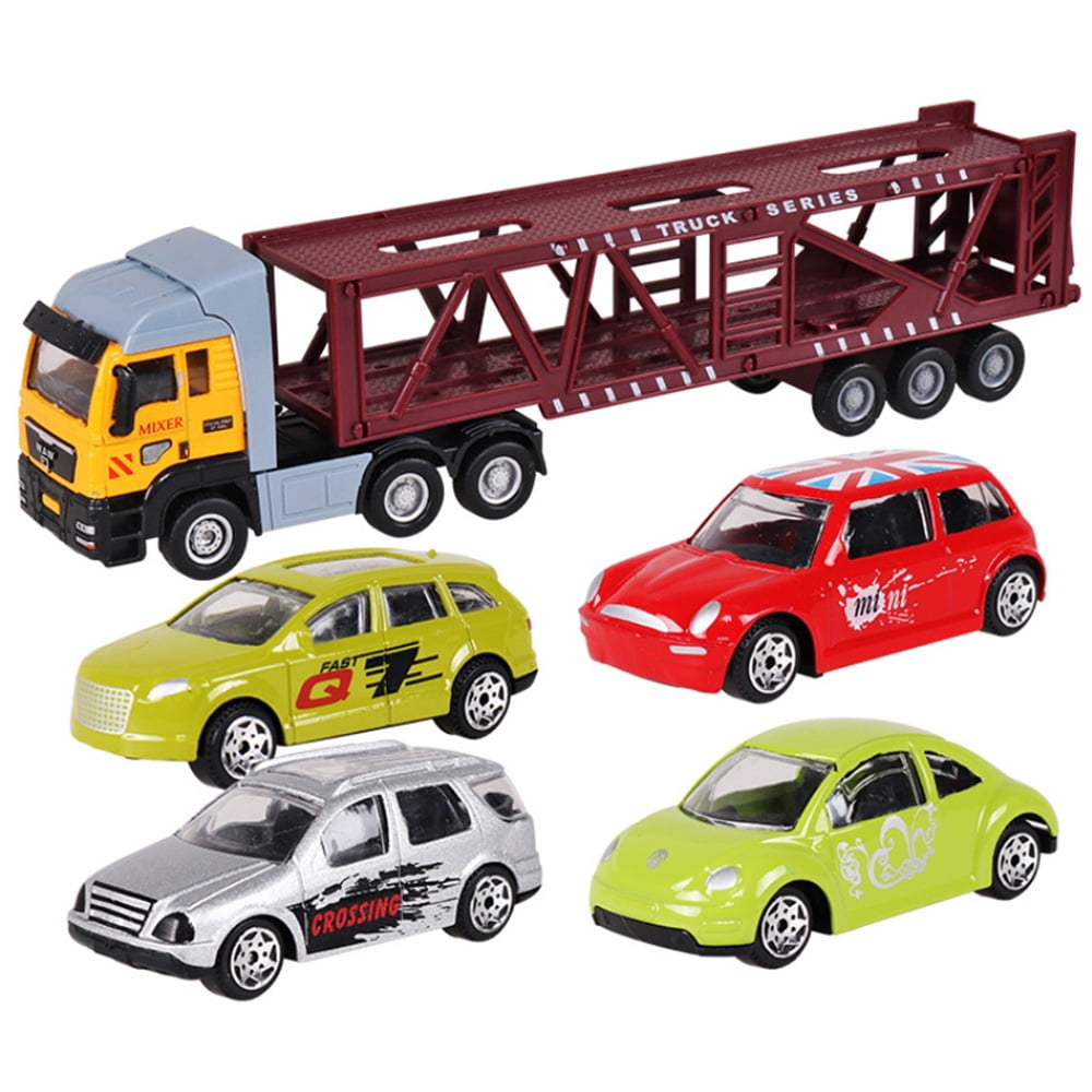 Alloy Farmer Tractors Car Model Children Vehicle Toy Sturdy Drop Resistant Diecast Model Cars Toy for Kids Agricultural Car Model Toys Girls Spray Car Boys 