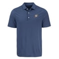 thumbnail image 2 of Men's Cutter & Buck Navy Houston Astros Forge Eco Fine Line Stripe Polo, 2 of 3