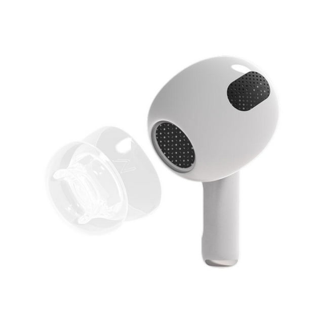 AirPods 4 Replacement Ear Tips Set of 2 TPE Soft Comfort Adjustable Noise Isolating Caps