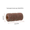 thumbnail image 3 of 2mm Sewing Thread Sock Clothes Scarf Knitting Weaving Cotton Line Spool 100 Meter Sewing Accessory, 3 of 7