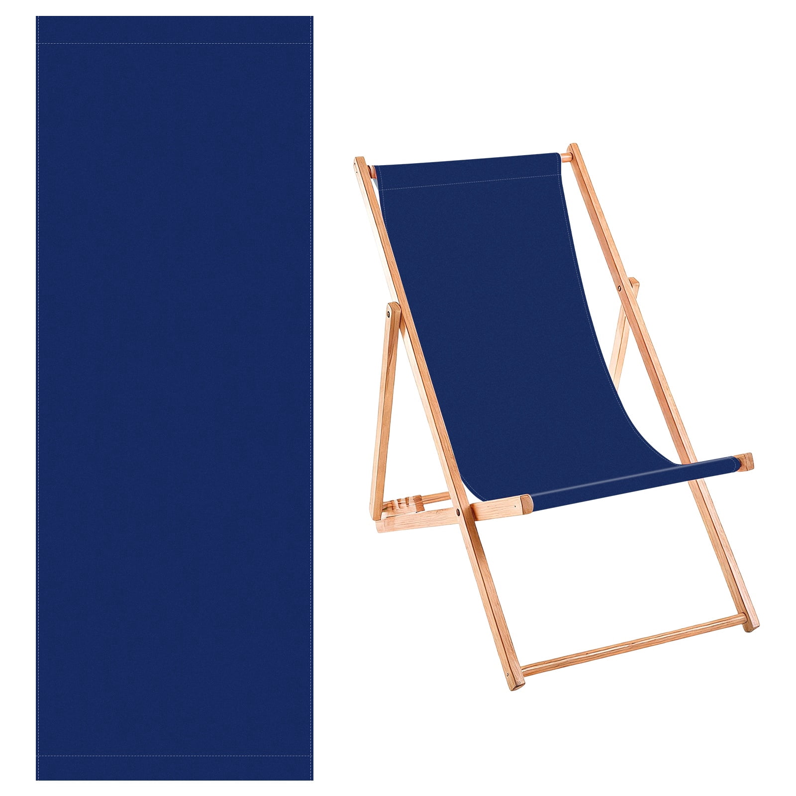 Blue Ridge Chair Works NFCH06WA Outer Banks Chair - Atlantic Blue