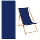 thumbnail image 1 of Lona de reemplazo para silla de playa Uxcell, tela de silla de lounge de 41x113cm color azul oscuro, 1 of 7