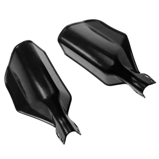 Protectores de manos negros para manillar de cepillo de 7/8" para motocross, scooter, todoterreno, motocross y motocicleta