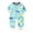 Green, variant on HIPYLO Pajamas for Boys Size 10-12 Kids Onesie Pajamas Newborn Boy Clothes Size 4t Boys Clothes Fleece Sleepers Baby Bodysuit Teen Robe, Blue 4-5 Years